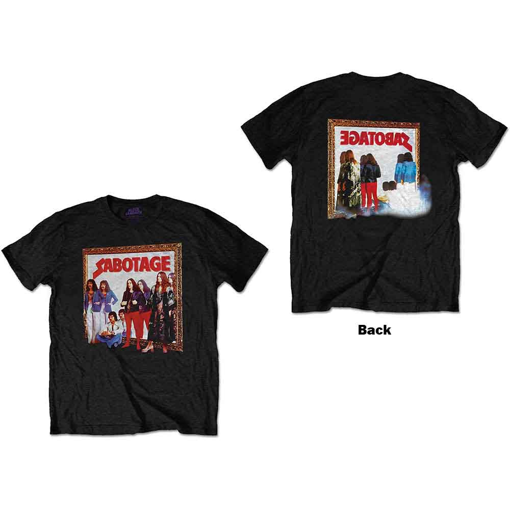 Image of Black Sabbath T-Shirt - SABOTAGE Rock Off